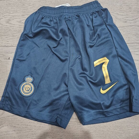 SPL Nike Youth Cristiano Ronaldo Al-Nassr FC 23/24 Away Soccer Jersey - Picture 8 of 9